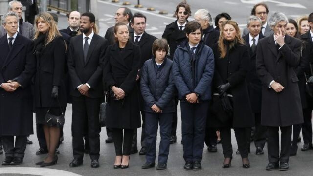 En la imagen, familiares y amigos de la familia Suárez