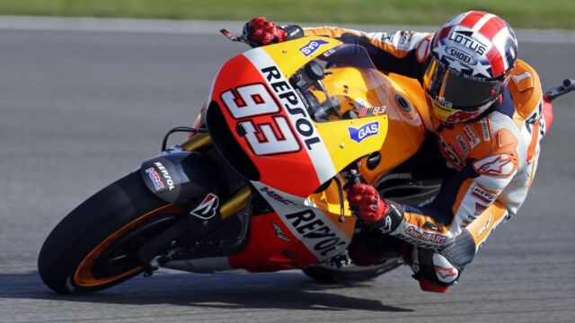 Márquez continua dominando en la categoría reina.