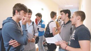 Estudiantes universitarios de Castilla y Le&oacute;n