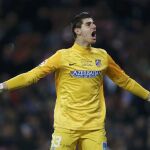 Courtois, a la cima mundial con el Atlético