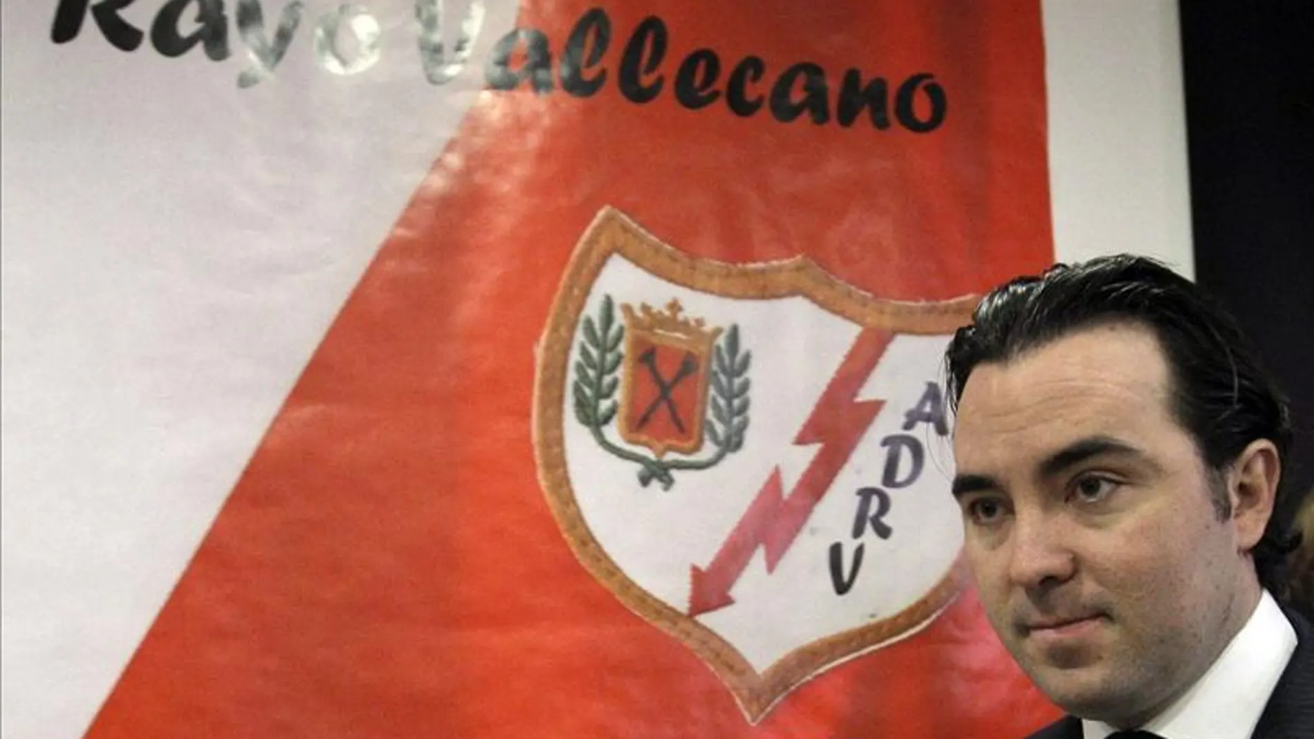 Raúl Martín Presa, presidente del Rayo Vallecano.
