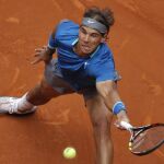 Rafa Nadal en el Madrid Open
