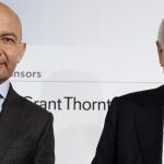 El ministro de Asuntos Exteriores, José Manuel García-Margallo, y el secretario de Estado de Comercio, Jaime García-Legaz, al inicio de la inauguración hoy de la cuarta edición del Spain Investors Day (SID.