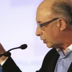 El ministro de Hacienda, Cristóbal Montoro