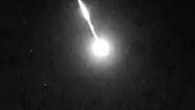La bola de fuego que sobrevoló Toledo