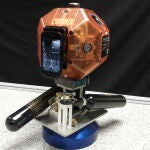 Imagen de la esfera que será enviada a la estación espacial internacional
