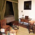 Dormitorio de la Casa Museo de Lope de Vega en Madrid