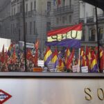 Manifestación por la República en la Puerta del Sol