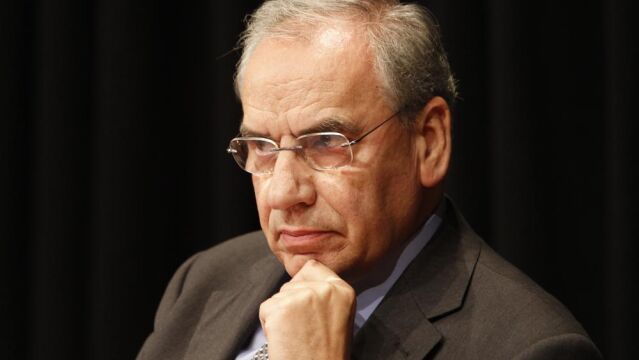 El exvicepresidente del Gobierno, Alfonso Guerra, en una imagen de archivo