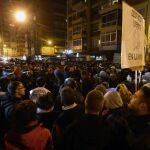 Fotografía de una de las concentraciones en Gamonal, hace un año.