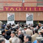 Imagen de las taquillas de la plaza de toros de Valencia