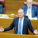 El presidente de la Generalitat, Alberto Fabra, durante el Debate de Política General