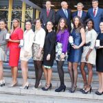 Las españolas, bronce en los Juegos de Londres, recibieron la Real Orden al Mérito Deportivo