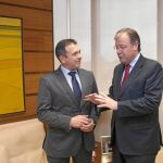 Rego, con Antonio Silvá