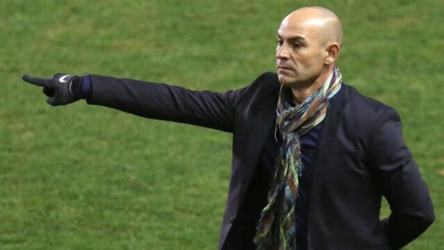 Paco Jémez, en una de sus etapas en el Rayo