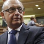 El ministro de Hacienda, Cristóbal Montoro.