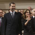 Los Reyes Felipe y Letizia presiden el concierto anual de homenaje a las víctimas del terrorismo en España organizado por la Fundación Víctimas del Terrorismo (FVT)