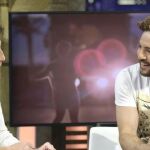 Pablo Motos y David Bisbal, anoche en El Hormiguero.