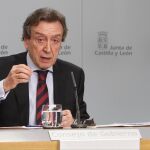 José Antonio de Santiago-Juárez durante la rueda de prensa posterior al Consejo de Gobierno