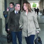 La juez toma declaracion a Javier Aguado Hinojal y Lourdes Medina Varo