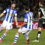 El delantero de la Real Sociedad Imanol Agirretxe