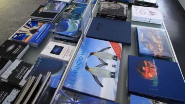 Imagen de la librería de la Ciudad de las Artes y las Ciencias.