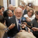 Arias Cañete se convirtió en el protagonista de la mañana en el Congreso