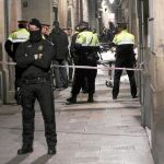 Los Mossos montaron un fuerte dispositivo policial para detener al agresor