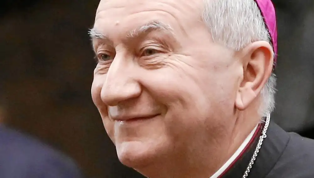 Pietro Parolin, ayer, en el 30º aniversario de la revisión de los Pactos de Letrán
