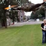 Un artista convierte animales muertos en drones