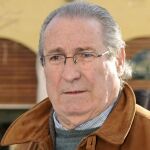 El exconcejal socialista de Sevilla Manuel Gómez Lobo, a su llegada hoy a los Juzgados de Sevilla.