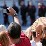 Un asistente a la histórica abdicación inmortaliza el acontecimiento