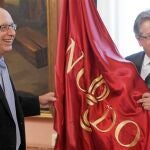 Cristóbal Montoro y Juan Ignacio Zoido, ayer en Madrid