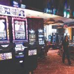 Sala de máquinas de azar del casino Gran Madrid Colón