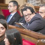 Joan Ignasi Elena, líder de la corriente Avancem, es uno de los cinco diputados críticos del PSC