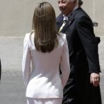 Doña Letizia en el Vaticano