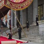 El hemiciclo lleno hora y media antes de la proclamación