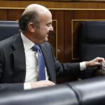 El ministro de Economía, Luis de Guindos
