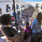 El patrón de Trigueros (Huelva), San Antonio Abad, es el único santo afiliado a un sindicato, UGT