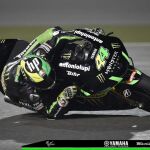 Pol Espargaró se rompe la clavícula izquierda en Catar