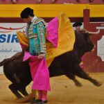 Chicuelina de Álvaro Lorenzo, ayer, en Algemesí