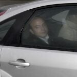 Ángel Carromero a su llegada a la cárcel de Segovia