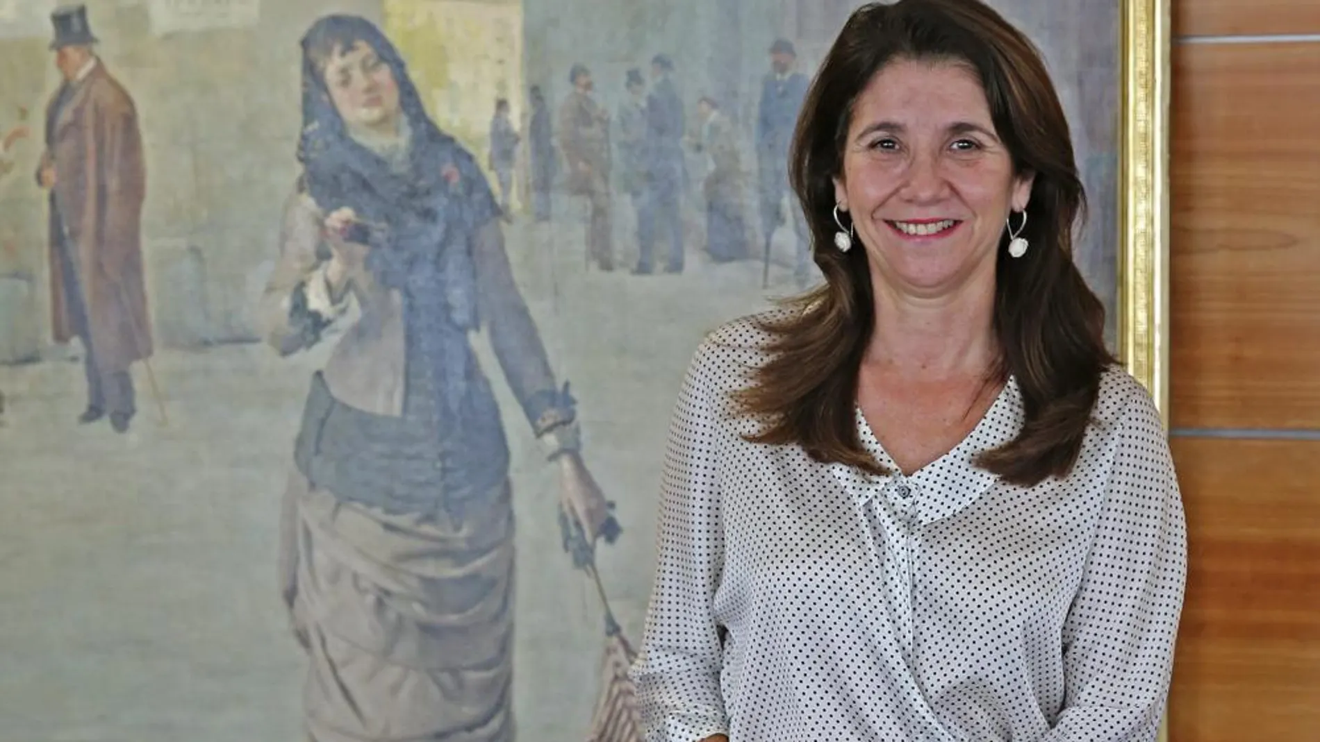 La presidenta de Loterías, Inmaculada García.