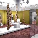 Una recreación de una de las futuras salas del museo de la calle Montcada