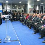 El arzobispo de Madrid respondió a varias preguntas tras su intervención