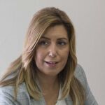 La secretaria general del PSOE-A y presidenta de la Junta de Andalucía, Susana Díaz