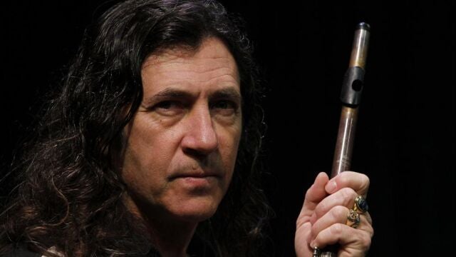 El flautista y saxofonista español Jorge Pardo