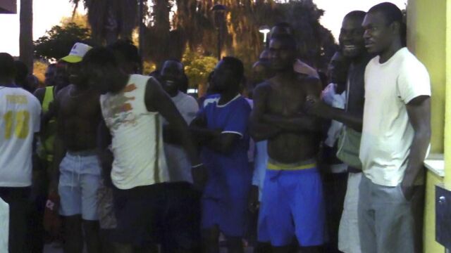 Imagen de archivo de una entrada de inmigrantes subsaharianos a Melilla