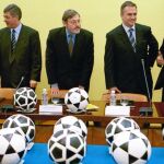 Florentino, Villar, Lissavetzky, Astiazarán y Laporta