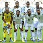 La selección de Nigeria, antes del partido de la Copa Confederaciones contra Tahití jugado en el pasado mes de junio